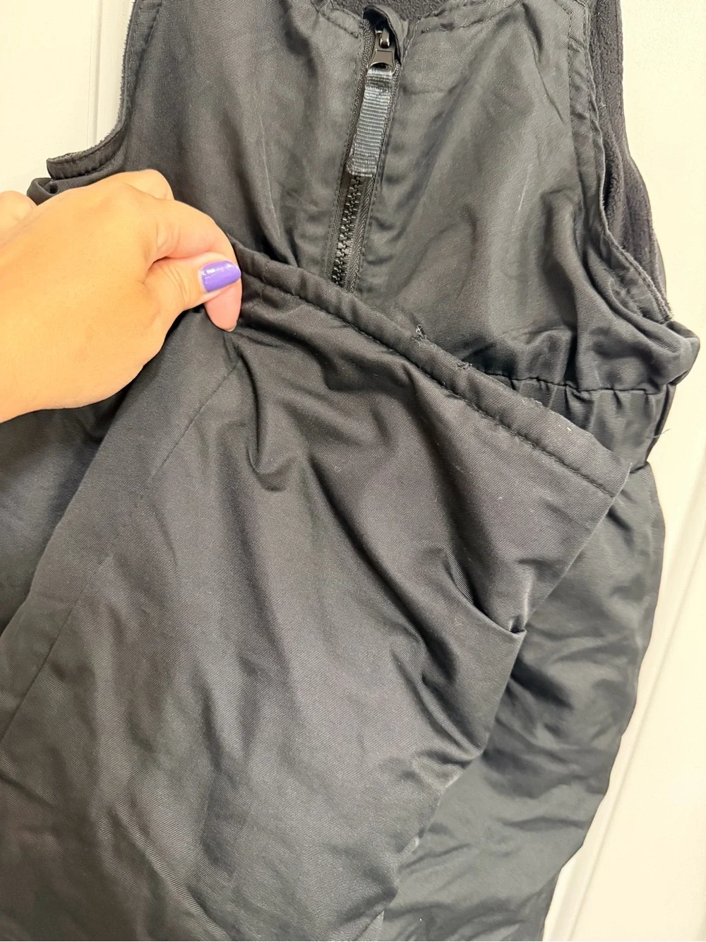 all in motion Black Kids Snow Bib Overalls